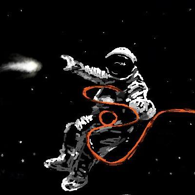 Illustration of Feng catching stars